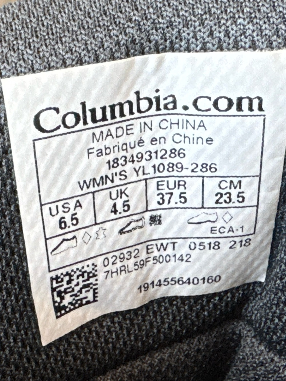 Columbia Fire Venture Mid Waterproof Suede Hiking Boot - Women's Size 6.5 - Picture 11 of 14